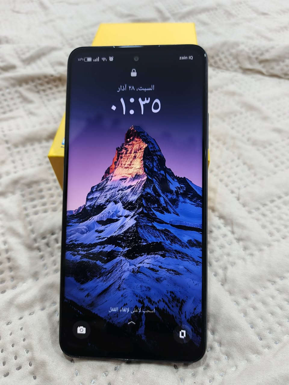 للبيع ريلمي  realme C75 ذاكرة 512 رام 24 بصمة وجه وبصمة جانبية  الجهاز ضد الكسر مقاوم للكسر ملحقات كاملة  معالج Helio G92 Max بطارية 5828 مللي امبير  شحن 🔋⚡45W سريع الجهاز مامستخدم هواي ونضيف %95 

للاستفسار : *********** 
او مراسلة الصفحة
