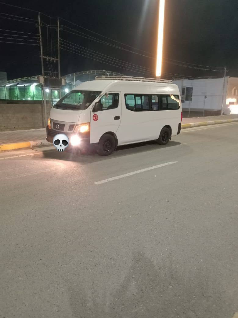 السلام عليكم سيارة للبيع نيسان اورفان   الجنطة مبدلة رقم بغداد موديل ٢٠١٦السعر ٢٠٥وبيهة مجال الشراي تحويل ثاني يوم لستفسار الاتصال على هذا الرقم ***********
