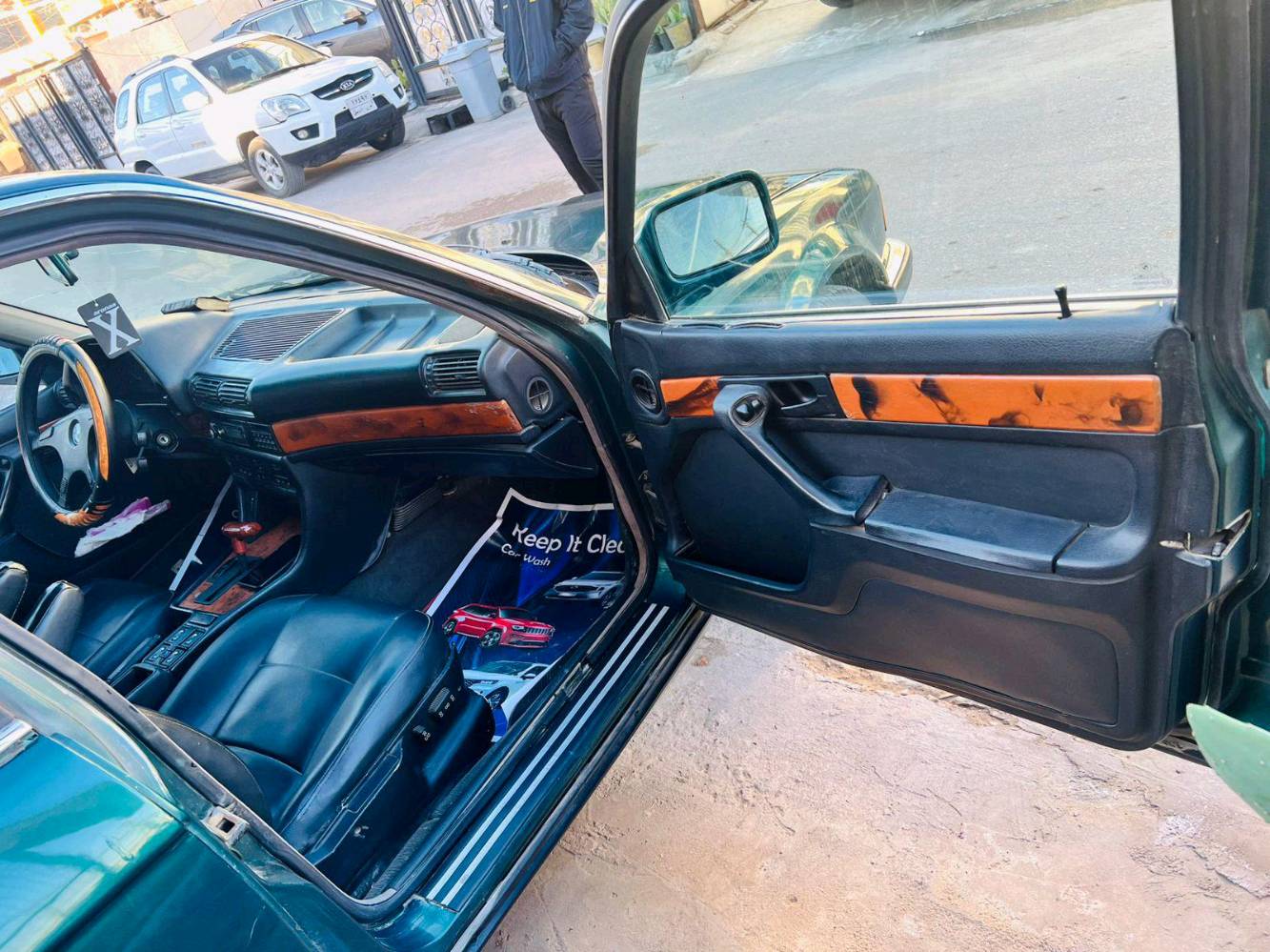 مكلف بل نشر بي ام 735 موديل 91رقم انبار مشروع وطني تحويل ثاني يوم سياره بدون ضربه صبغ عام السعر 55 وبيه مجال رقم صاحب السياره ***********