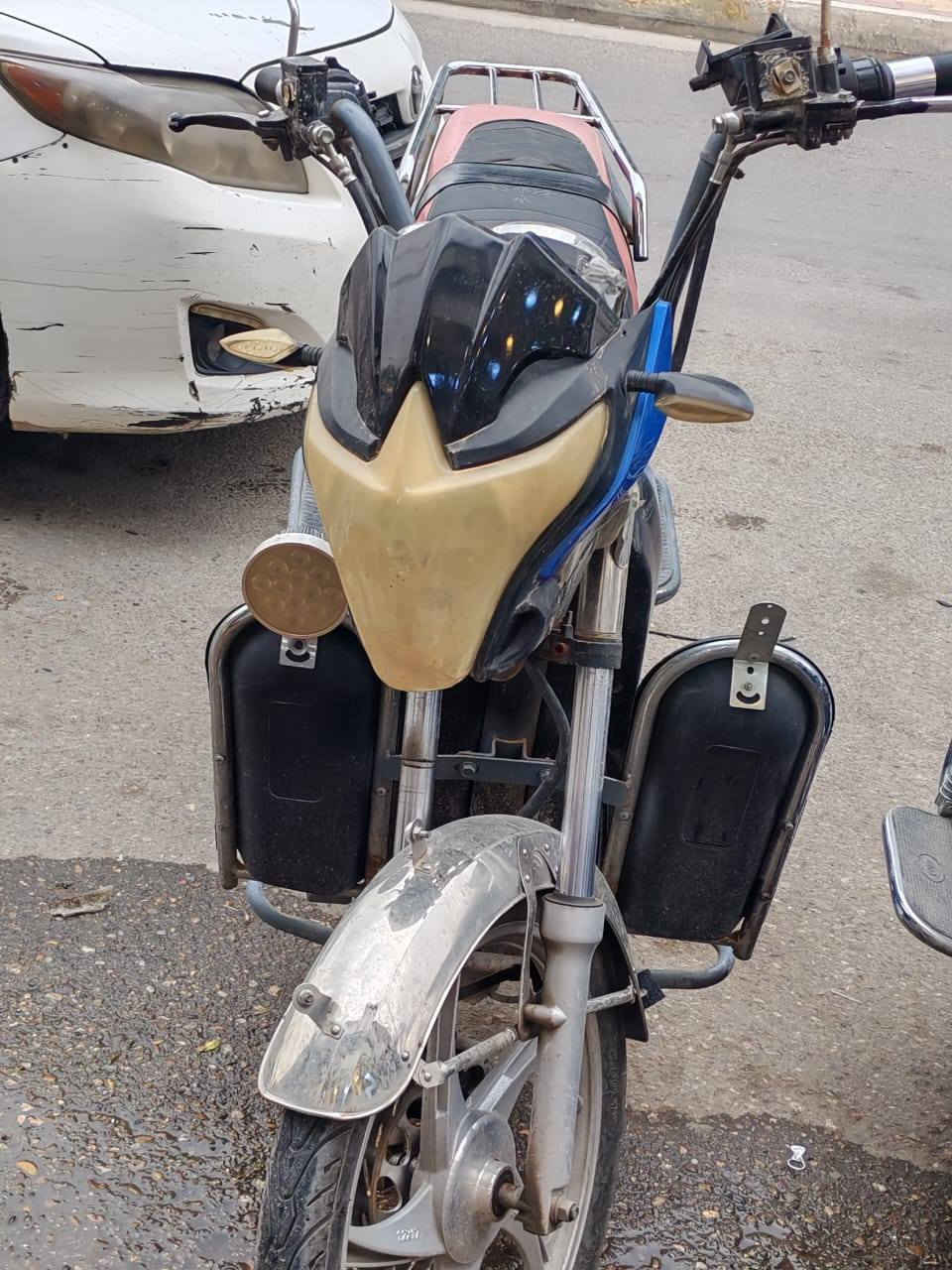 دراجة هارلي بطاريات جدد تايرات جدد للتواصل ***********
