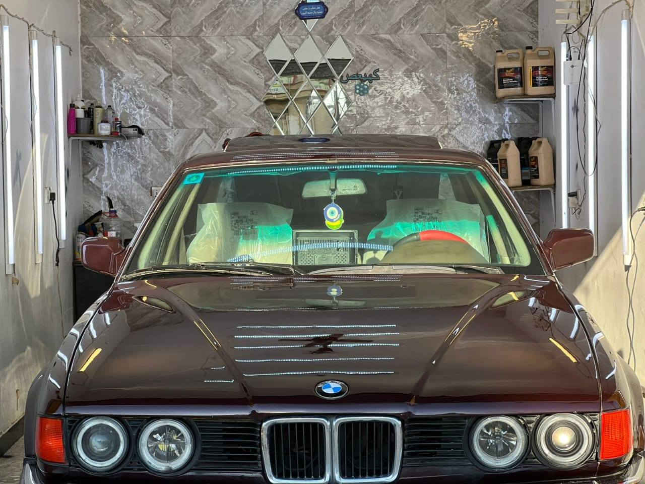 عل بركة الله.... 
بي ام ٧٣٥ بغداد باسمي موديل ٩٢
صبغ لجماليه تبريد ثلج تخم تاير
السعر ٧٠.... مكلف بنشر هذا رقم صاحبها ***********
