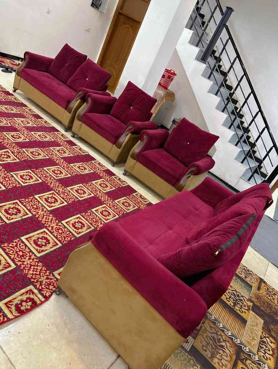 السلام عليكم تخم قنفات للبيع شغل عراقي درجه اولى توصال نضيف كلش 7 مقاعد لون مميز السعر 400 الف وبي مجال للشراي مكاني بغداد الاعظميه التواصل خاص او  على رقم الهاتف :

واتساب / *********** بغداد, العراق
