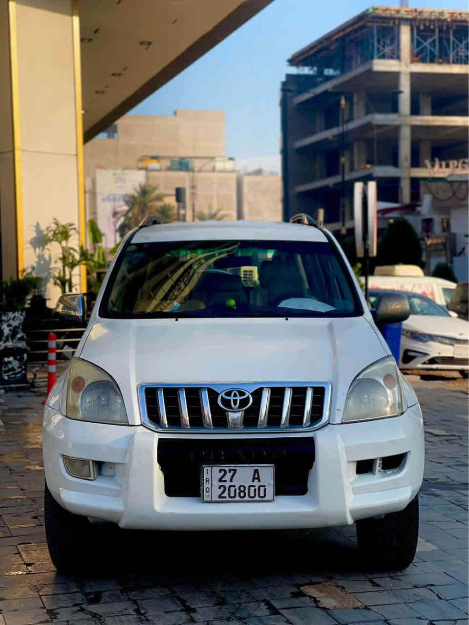 للبيع تويوتا برادو 
 • الموديل: 2007
 • المحرك: 6 سلندر
 • القير: أوتوماتيك
 • الدفع: رباعي (دبل)
 • اللون: ابيض 
 • الحالة: نظيفة  / استخدام شخصي
 • الهيكل: خالي من الحوادث والصبغ فقط بارد بخشم الجاملغ الامامي
 • الفحص: جاهز
 ، زجاج كهرباء، مرايا كهرباء، سنتر لوك، ABS

السيارة ما بيها نقص من ناحيه الميكانيك والكهربائيات 
السعر:154 (قابل للتفاوض بالمعقول)
الموقع: بغداد الكرخ 

للتواصل: *********** بغداد, العراق
