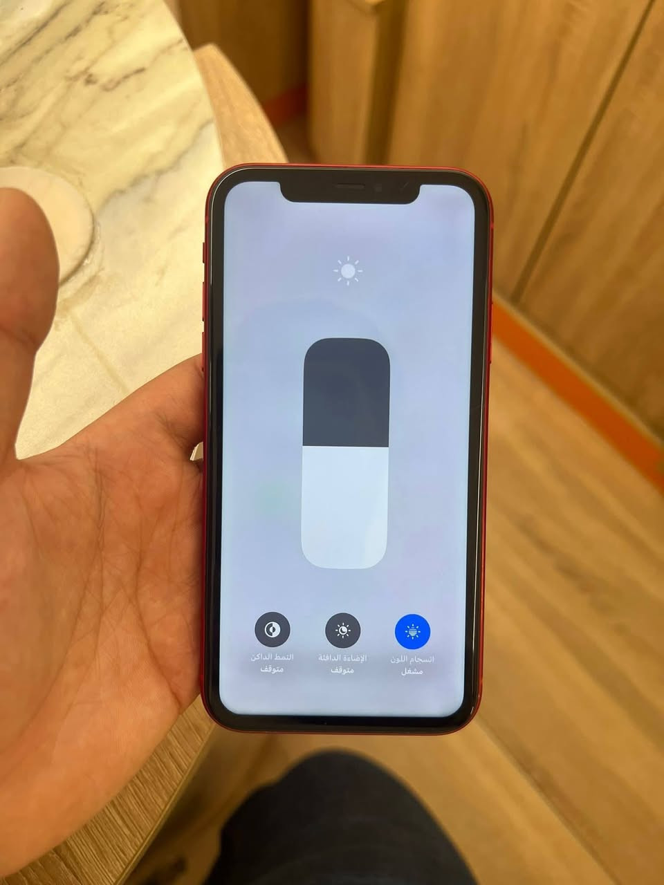 السلام عليكم شباب
#ايفون 11عادي نضيف حيل ذاكره 128
#بطاريه 73 جهاز غير مفتوح نموذج M
سعره 250 
مكان الضلوعيه
***********
