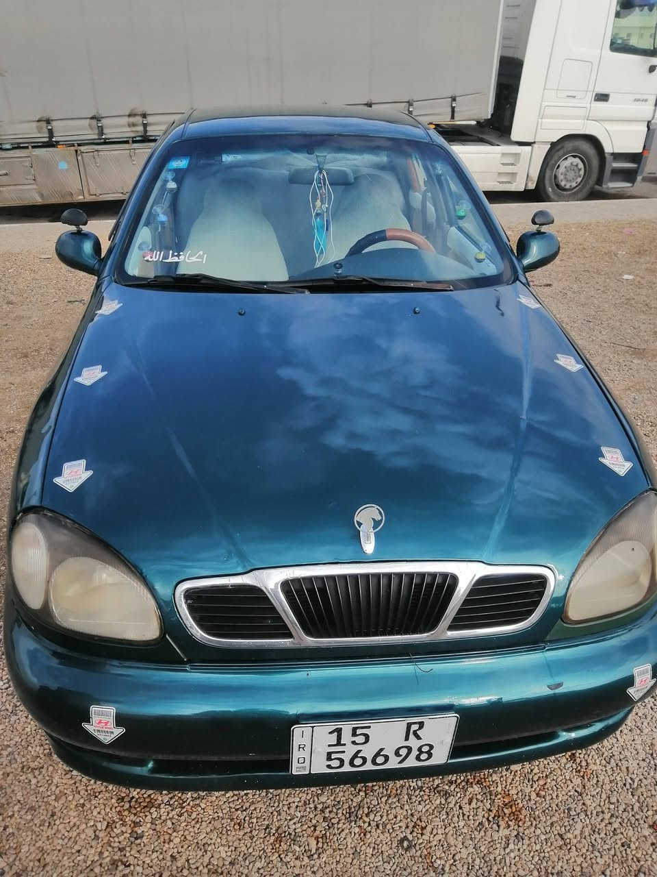 دايو لانوس للبيع موديل ٩٦ سياره جاهزه من كلشي مثل ما امبين بصوره سعرها ٣٣ رقم الهاتف ***********
