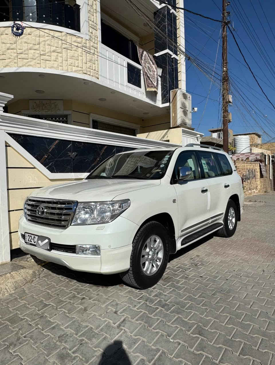 سلام عليكم لاندكروز ستينيه 2011 كفاله عامه من الصبغ والبارد مواصفات الستينيه معروفه رقم اربيل بسمي لاستفسار اتصل
***********
