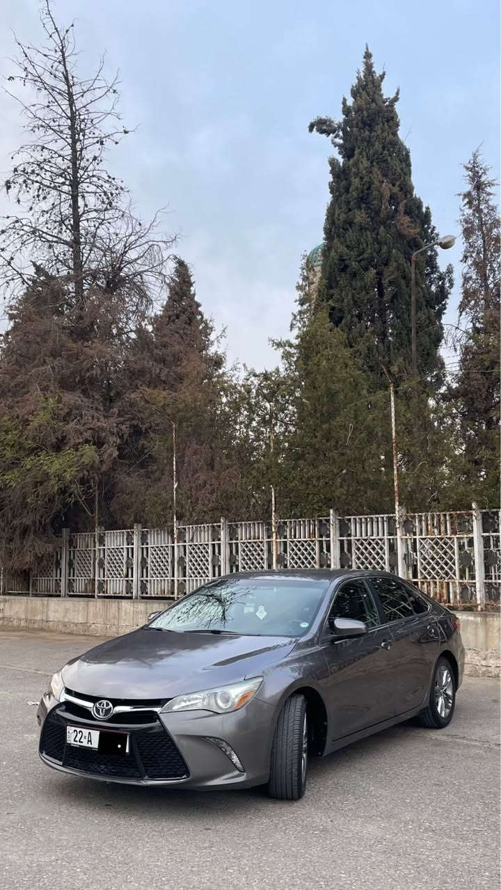 کامری 2016 مواسەفات SE
سێ گیرە
نیو جلد 
کوشین کارەبایی
سوکان ڤۆلیوم
تعدیل سرعە
ویل ١٧ ٥ پەڕ
مەکینە ٤ پستونی ٢.٥ 
گێڕ و مەکینە و تەبرید بەشەرت
فەحس و هەزا و بەناوخۆمەوەیە بەناو کردن بە شەرت
دوو پارچە سبوغە 
بۆ نرخ پەیوەندی بکە:
*********** أربيل, العراق
