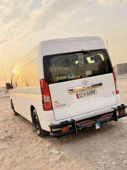 هايسة 2023
فول 1/1موصفات كير اوتماتيك 
باب كهرباء شواحن يم كل كشن
مكفولة كفالة عامة ماعدة شبرين جوة باب العبري صبغ
السيارة خير من الله ماناقصهة برغي جديدة بمعنى الكلمة
سيارة ماشية 145
سيارة معروضة 415وبيهة مجال
رقم صاحب السيارة ‭٠٧٧٦ ٧١٤ ٧١١٣‬
