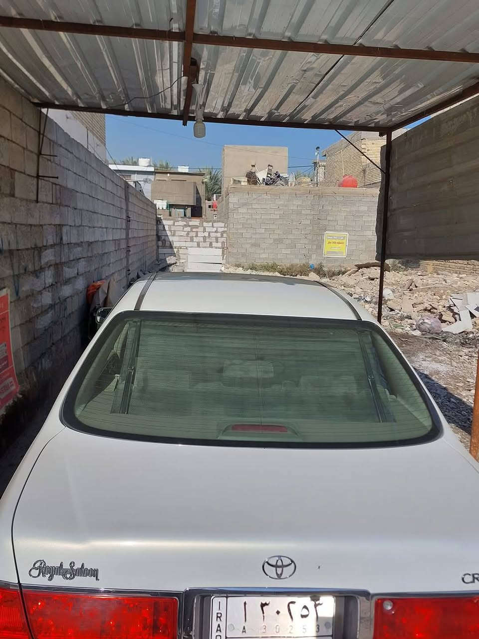 السلام عليكم ملكه دكمتين كرستال خضراوي موديل 2002
السياره مدفوع كمركه وقرصه موجود باقي بس الرقم 
رقم كركوك 
السياره ديفور صغير 
السياره كفاله عامله من فتح برغي وصبغ كله وضع شركه 
بس بيه ربع مبدل الميعرف الربع يعني البدنه الي تكعد عليه الراديترات واللايتات 
السعر ب120 
*********** النجف, العراق
