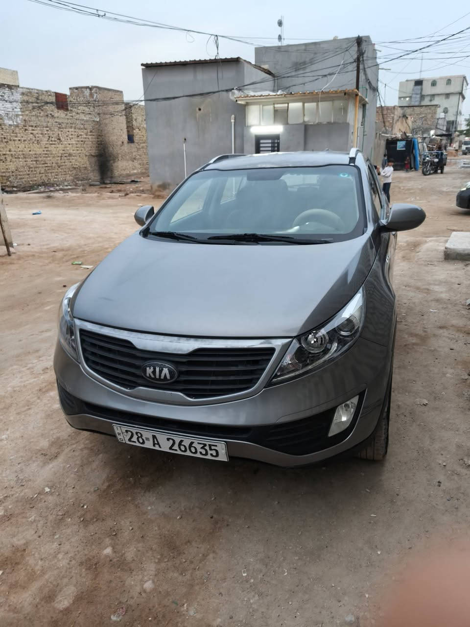 سلام عليكم كيا سبورتج 2013 خليجي
محرك 2400 دفع رباعي المرغوب كير ومحرك كفالة
رقم انكليزي دولي مداور ثاني يوم هزه جديده 
شاشة كامره خلفية تبريد تدفئة حداديه جديدة حساسات
السيارة بيها ثلاث قطع صبغ فقط بدون دواخل 
بابين وقبق الجنطه فقط صبغ 
 السعر 120 مكان نجف 
***********

