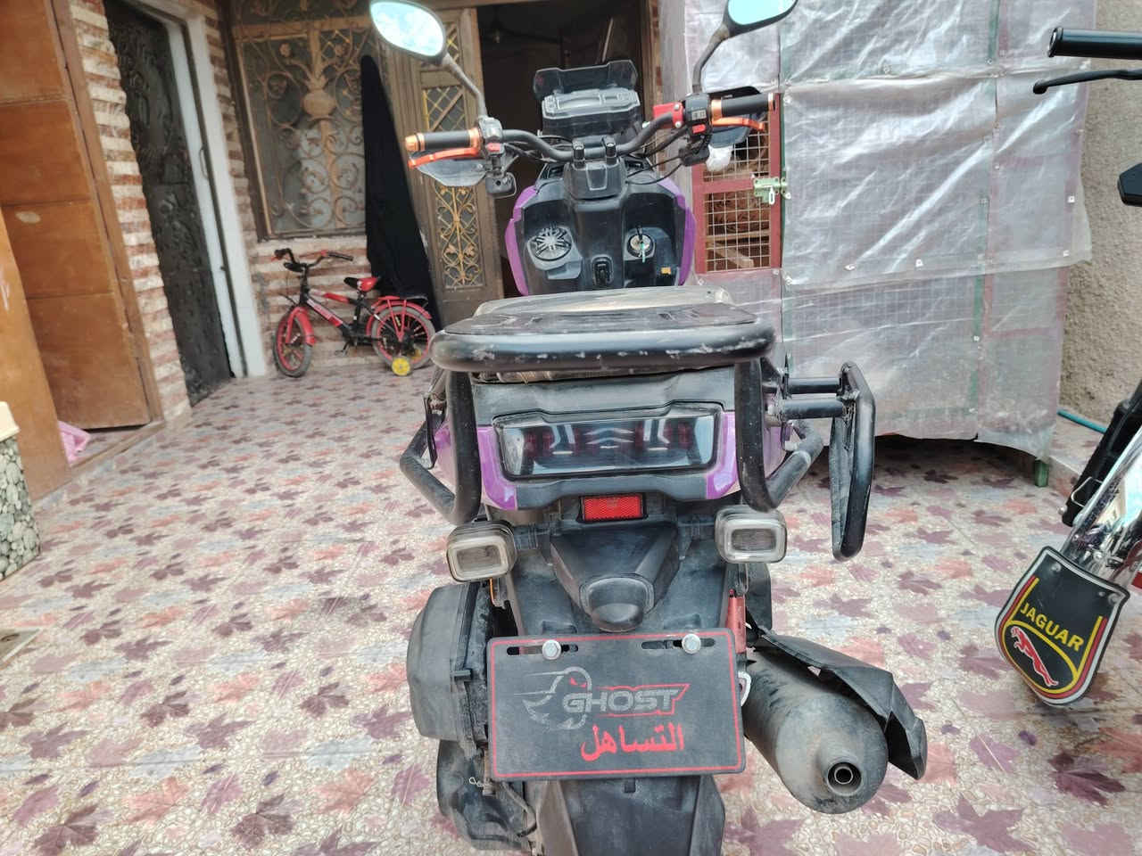 السلام عليكم
دراجة اباجي ٢٠٢٥
اللون بنفسجي
سماعة بلوتوث
كهربائيات كاملة
نضيفة بشكل اي نقص مابيهة
السعر ٨٠٠ بيهة مجال  للطيبين بس الشراي يتصل ***********
