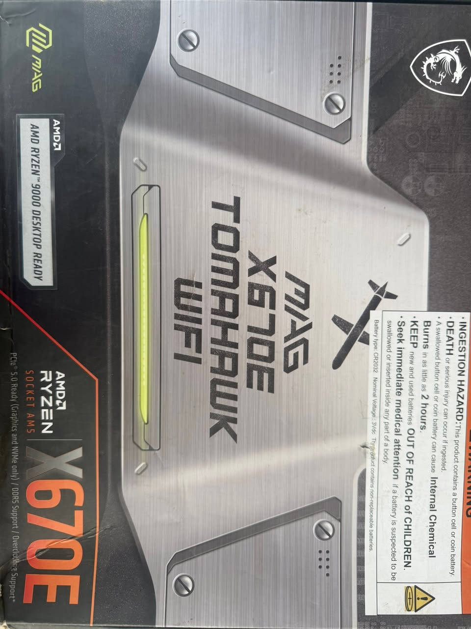 السلام عليكم
مذربورد X670E شرط الشغل 
السعر 200 قفل قفل 
مكاني بغداد البلديات
يوجد توصيل


**إذا كنت صاحب هذا الإعلان وتريد حذفه لأي سبب، رجاءا أرسل رسالة إلى الدعم الفني**
