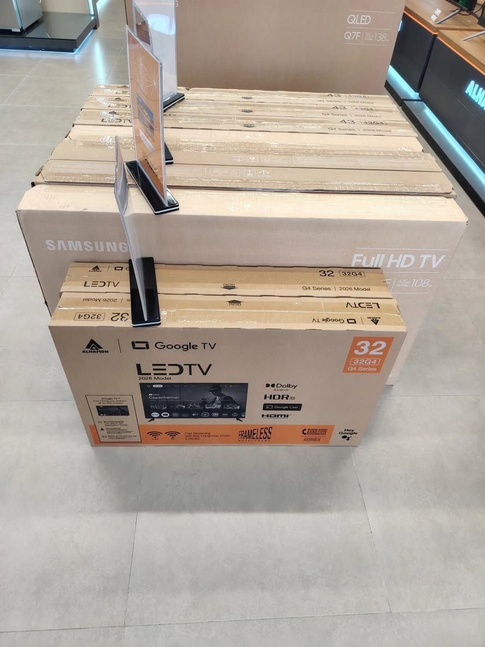 شاشات الحافظ جميع الاحجام اصلي مع ضنان صيانة سنة 📺 🔌
معرض نورسين الرمادي شارع فاكرة قرب اسواق سعد الراوي 📍
للاستفسار الاتصال او واتس اب على الرقم *********** 📞

#الحافظ #شاشات #أجهزة_كهربائية
