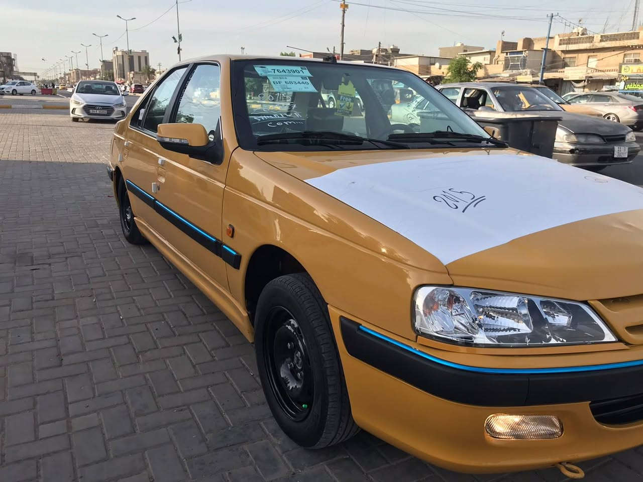 السلام عليكم بيجو بارص موديل ١٥ سياره جديده بمعنى الكلمه صدر امامي خلفي جديد مصفره هيئيه وغرامات بيه بنيد صبغ وجاملغ صفحت لسايق مبدل مكاني بغداد حي العامل سياره بيه منضومه غاز السعر ٤٣  ***********
