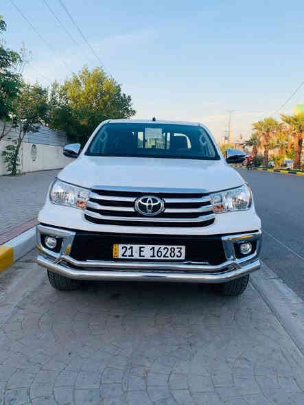 سلام عليكم بيكم هايلوكس لبيع
موديل (20) مكفوله من التبديل والصبغ فقط 
ماشيه «112» فور ويل ساز 
رقم السليمانيه ﴿21﴾ بأسم عربي بغداد 
سنويه لغايه 2030 + هزه نهايت 2026
بيه بس بنيد مفتوح براغي فقط 
كير اوتماتيك +تبريد قطعتين 
شاشه كبيره + اشاير بلمري 
تحكم  ستيرن جهتين 
درع امام ± هوك خلفي 
كامره خلفيه +6 سماعات
مكان سياره بغداد سعر$ ﴿﴿ 288﴾﴾ بيه مجال قليل 
هاتف ☎️(***********) بيه سونار المدلاوي
