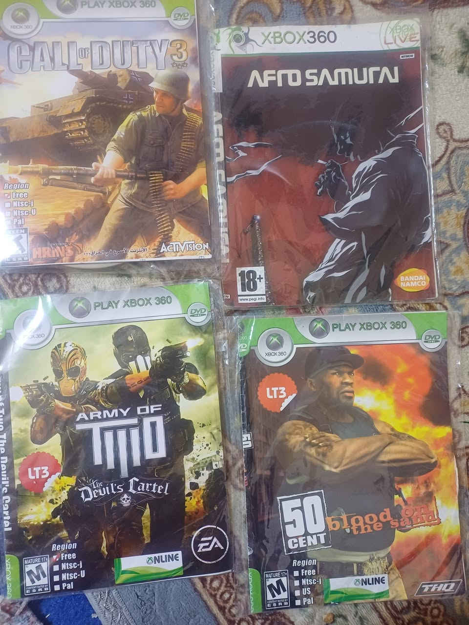 السلام عليكم عندي مجموعة اقراص جديدة (xbox) للي يريد يشتريهن اشوف شكد يوصلن حددولي سعر بالتعليقات ونشوف 
مكاني ديوانية - دغارة 
***********
