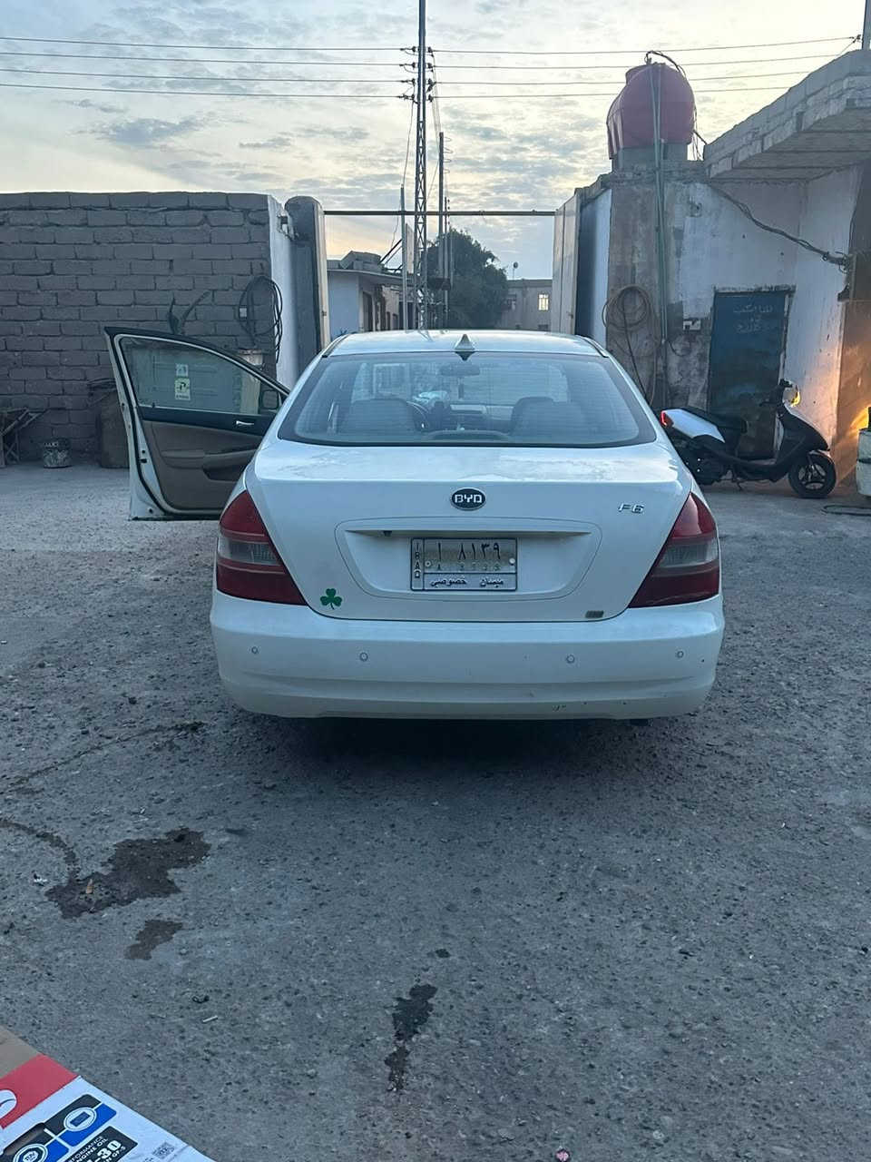 سلام عليكم سياره بي واي دي F6مكفوله ماعده رشه كد شبر بل بنيد موديل 2012 سنويه بعد 8 اشهر تنفذ سعر 55 وبيه مجال قليل ***********
