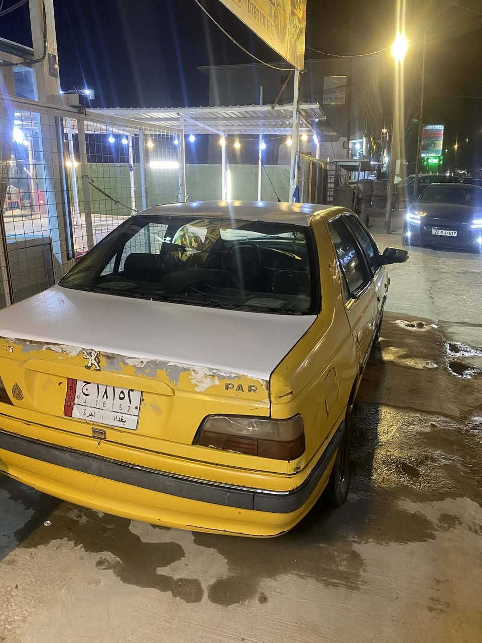 سياره بيجو مكينه وكير وباتري وتيرات وحداديه كفاله كهربائيت كله شغاله حته التبريد  مكاني بابل مركز السعر 20وبيه مجال ***********
