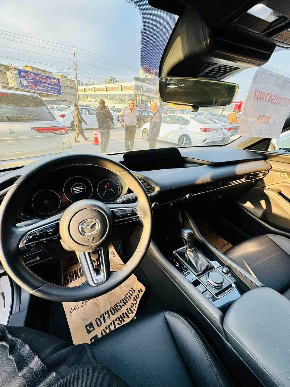 (السلام عليكم ورحمة الله وبركاته )
مازدا 3هاج باك امريكي موديل 24 ضرر ربع بونيد بدون دواخل وايرباك 
ماشيه 7الالف فقط كاتى مامرقمه 

المواصفات🧿 
فتحه سقف✅ 
بصمه ابواب ✅
بصمه تشغيل✅ 
لايتات زنون كامل ✅
كوشنات جلد✅ 
كشنات كهرباء🔌 
كشنات تدفئه 🔥
سكان تدفئه ☢
كشنات خزن ميموري 📟
سستم صوت BOSS🔊
ماوس تحكم✅ 
وضعيه كير سبورت 3✅
رادار أمامي وجانبي ⚠️
مكينه 2500 مرغوب بدون توربو ✅
كير 🏧
وبدون دبل اكسل4×4  
مكان سياره سليمانى او بغداد 
سعر 155مجال 💸
***********+ واتساب السليمانية, العراق
