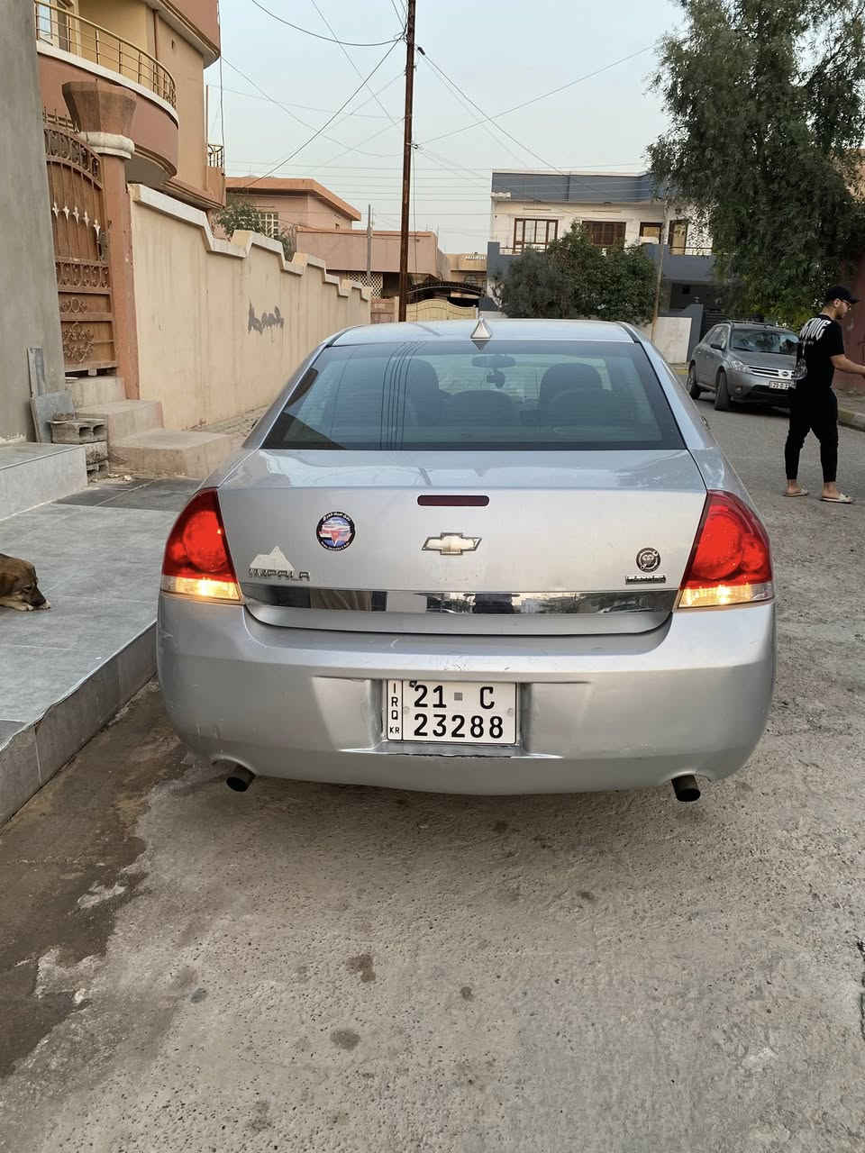 السلام عليكم للبيع او مراوس بنفس سعرهة امبالا 2011 رقم سليمانية نضيفة جدا بدون ايرباك بدون شاصي تعديل بارد بسيط جدا بمقدمة البنيد وصبغ امريكي يم قبغ البانزين البقية مابي شي محرك كير تبريد تدفئة بالشرط تخم تاير جديد شاشة وكامرا كير طرح محرك 3500 بطاقة بانزين بيهة مكانهة كركوك وقم الموبايل  ‭0770 123 6351‬
