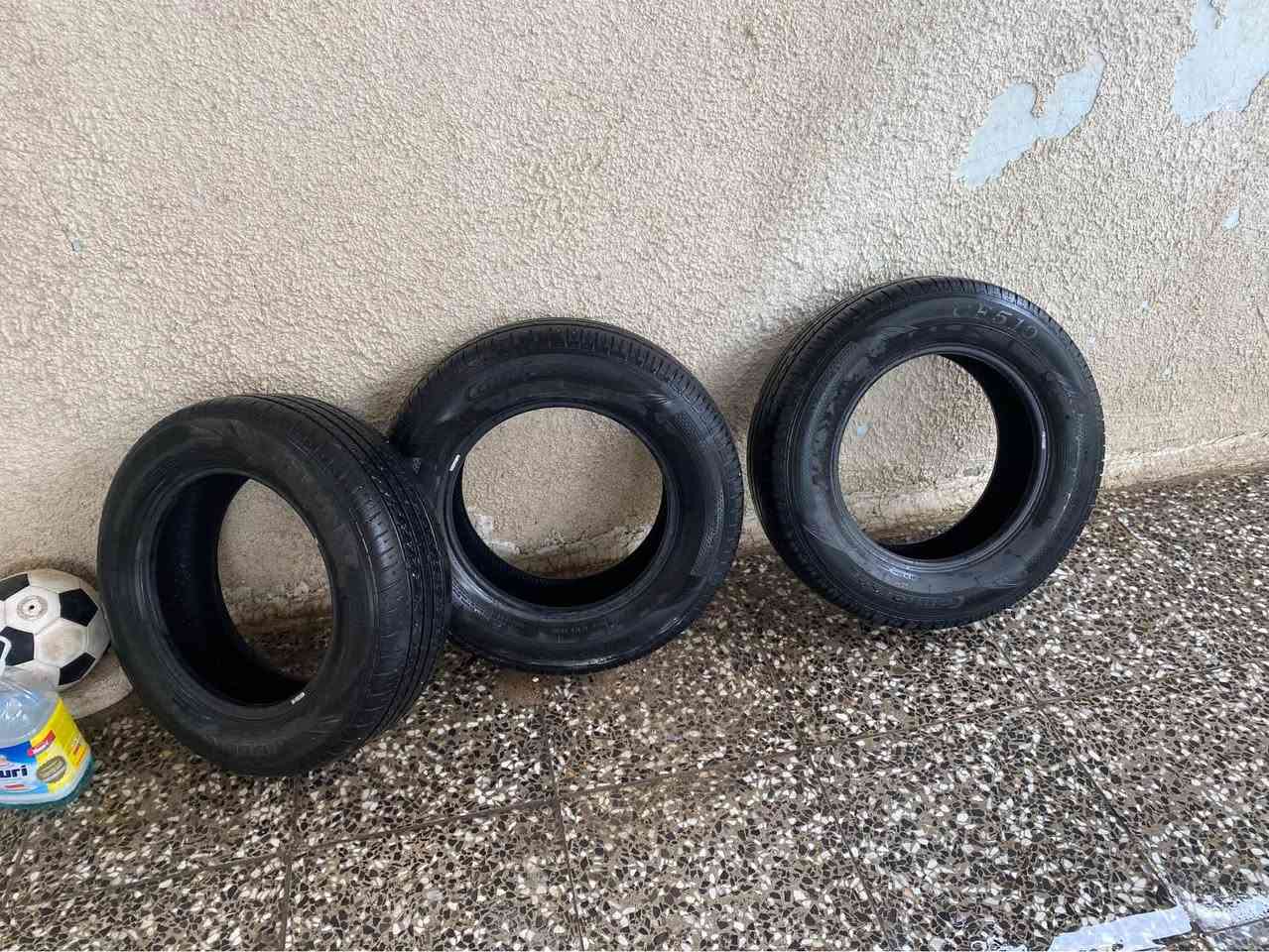 السلام عليكم حبايب تخم ويل حديد اسود حجم 14 جيد جداً  نضافتهم 10‎0‎%‎ انتاج 2024 وياه (3)تايرات حجم 185/70R14 النضافه 70 ‎%‎  
المكان الدوره شارع الصحه 
السعر 200 
*********** بغداد, العراق
