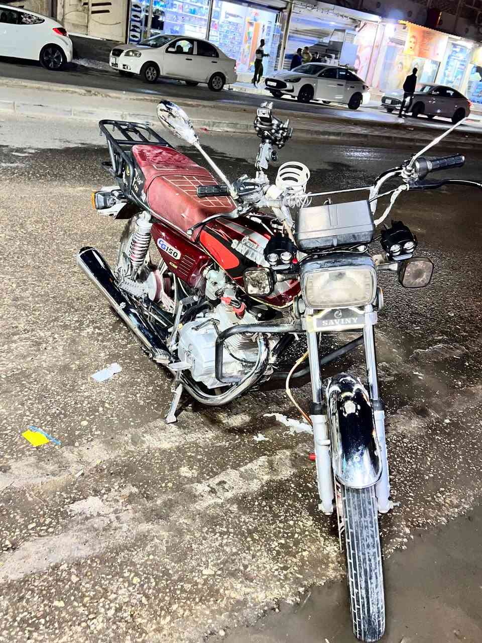 سلام عليكم
دراجه سيافن رقم نجف بيني تحويل ثاني يوم 
900 وبيها مجال بسيط 
التفاصيل واتساب فقط 
***********
