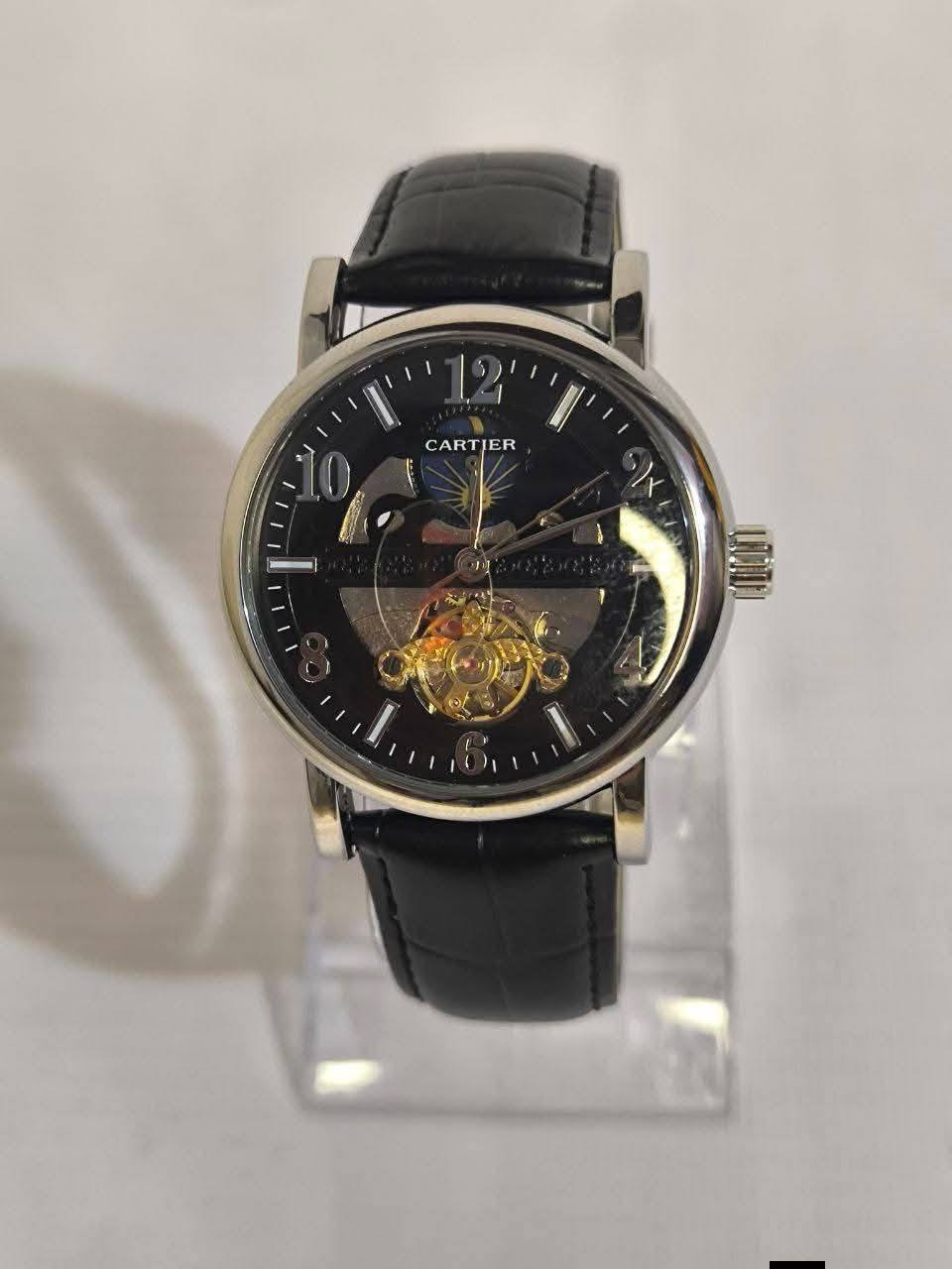 ساعة كارتير Cartier وارد اوربي DHL
تحفة فنية 
ساعة اوتماتيك قلب مفتوح 
تعمل ع الحركة ونبض وتكويك 
نظام شمسي قمري 
زجاج زفير ضد الخدش 
سير جلد طبيعي مختم 
ضد الماء والغبار 

السعر : 45 الف ع اول تم
للحجز والاستفسار يرجى مراسلة الرقم
 ***********
