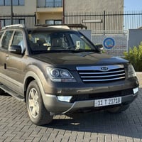 كيا موهافي موديل 2009  خليجي  بيها فقط صبغ جاملغ وباب خلفي وجاملغ خلفي...