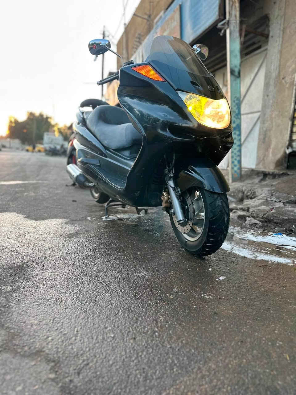 السلام عليكم للبيع دراجه ياماها ماجسته دبل رون محرك 250cc  لوحه وسنويه بسمي تحويل ثاني يوم كفاله من كلشي جديده هزه جديده كل نقص مابيه جاهزه مكانه بغداد شهداء العبيدي رقم *********** سعره خاص اوتصل وبلخدمه
