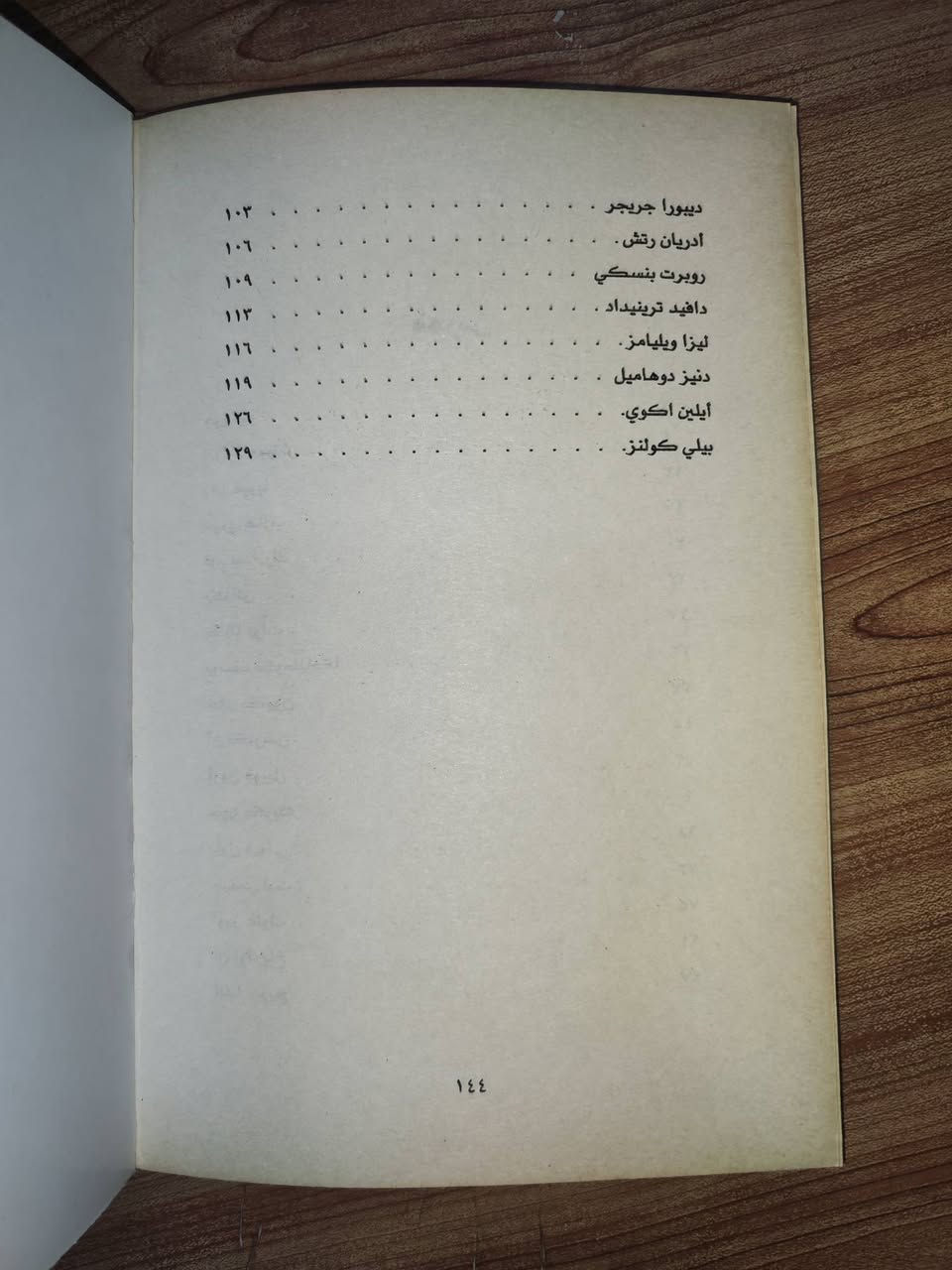 ايام الشاطئ ...
مختارات من الشعر 
الأمريكي الجديد ١٩٨٠ - ٢٠١٠
١٤٤ ص قطع وسط
السعر ٣٠٠٠ ألاف


**إذا كنت صاحب هذا الإعلان وتريد حذفه لأي سبب، رجاءا أرسل رسالة إلى الدعم الفني**