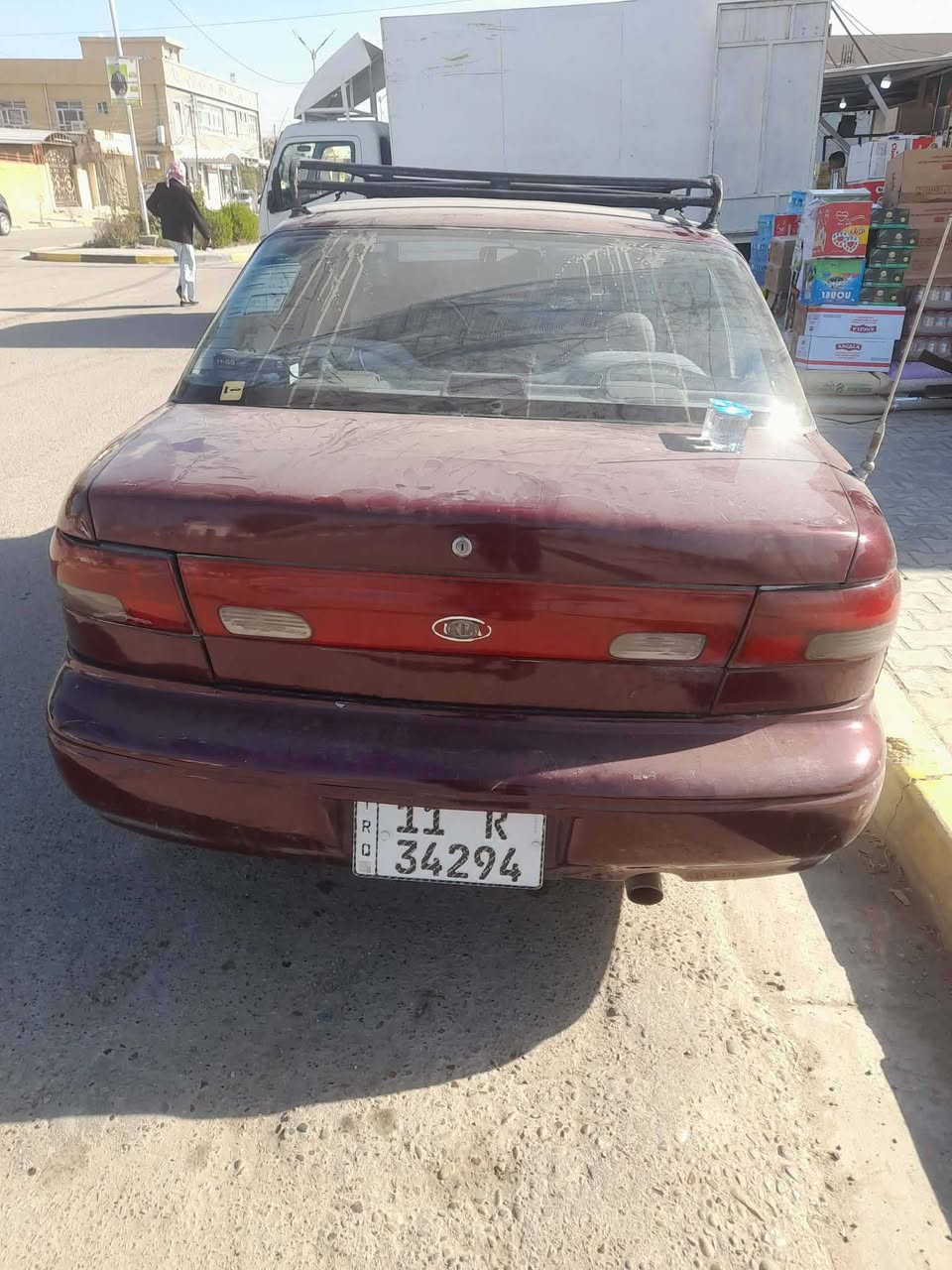 كيا سيفيا بغداد دولي هزة جديدة موديل ٩٥ محرك خير من الله كير اوتو صدر جديد لوك داخل وسط تبريد ليك فقط بي منظومة كاملة سيارة ترايك للبصرة للإستفسار *********** *********** مكان السيارة بغداد الدورة او اللطيفية مدخل حي السلام السعر ٤٠ بيه مجال بسيط
