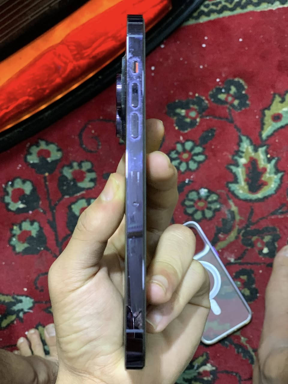 IPHONE 14 pro max
256 GB
RAM 6
Battery 83
النسخة ماستر شرق اوسط
دبل شريحة
سبة النضافة 95%
كارتونة الجهاز والضمان موجود
ستعمل فقط شهرين
السعر 950 للتواصل؟ خاص


**إذا كنت صاحب هذا الإعلان وتريد حذفه لأي سبب، رجاءا أرسل رسالة إلى الدعم الفني**