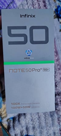 انفينكس نوت 50 برو بلس • استعمال قليل • غراض كامله