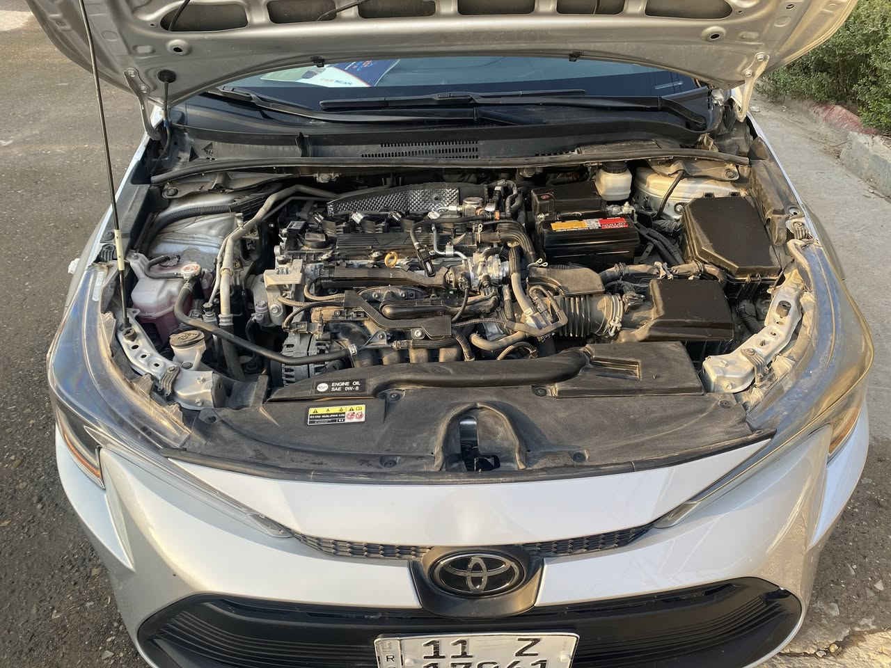 سلام عليكم
تويوتا كورلا فئة LE 

موديل 2023 

رقم بغداد الدولي

بدون ايرباك 

ماشية ١٨  ألف 

مواصفات الLE معروفة 

شاشة كاربلاي 

كامرة خلفية 

فول تحكم ستيرن

هندبريك اوتو دكمة

اربع جام اوتو 

رادار توقف ذاتي 

محرك ٢٠٠٠ بانزين

السعر 153 و بي مجال بسيط 

حادثها كما موضح بالصور وهنا بغداد صار بيه شوية بارد باب السائق والسونار مرفق مع الصور للاستفسار 

***********
