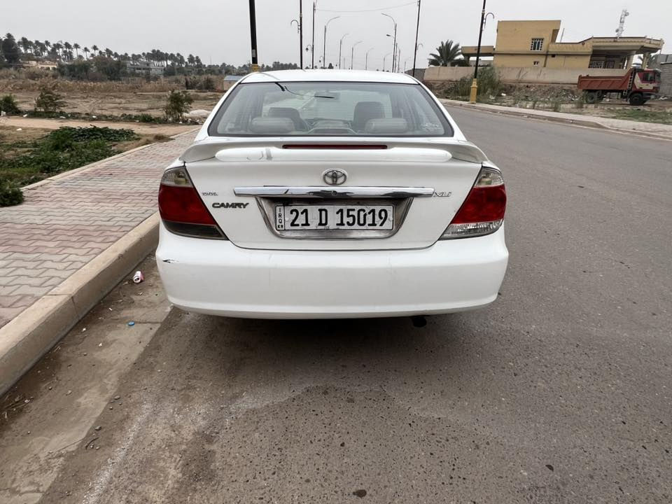 السلام عليكم للبيع كامري 2004خليجي محرك 2400 محرك كير تبريد مكفول السياره بيه صبغ ثلث قطع رقم سليمانيه تحويل مباشر مكان السيارة صلاح الدين الضلوعيه السعر 88وبيه مجال معلومات اكثر اتصل ***********
