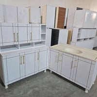 كاونتر MDF • متر و٢٠ • سنك مرمر
