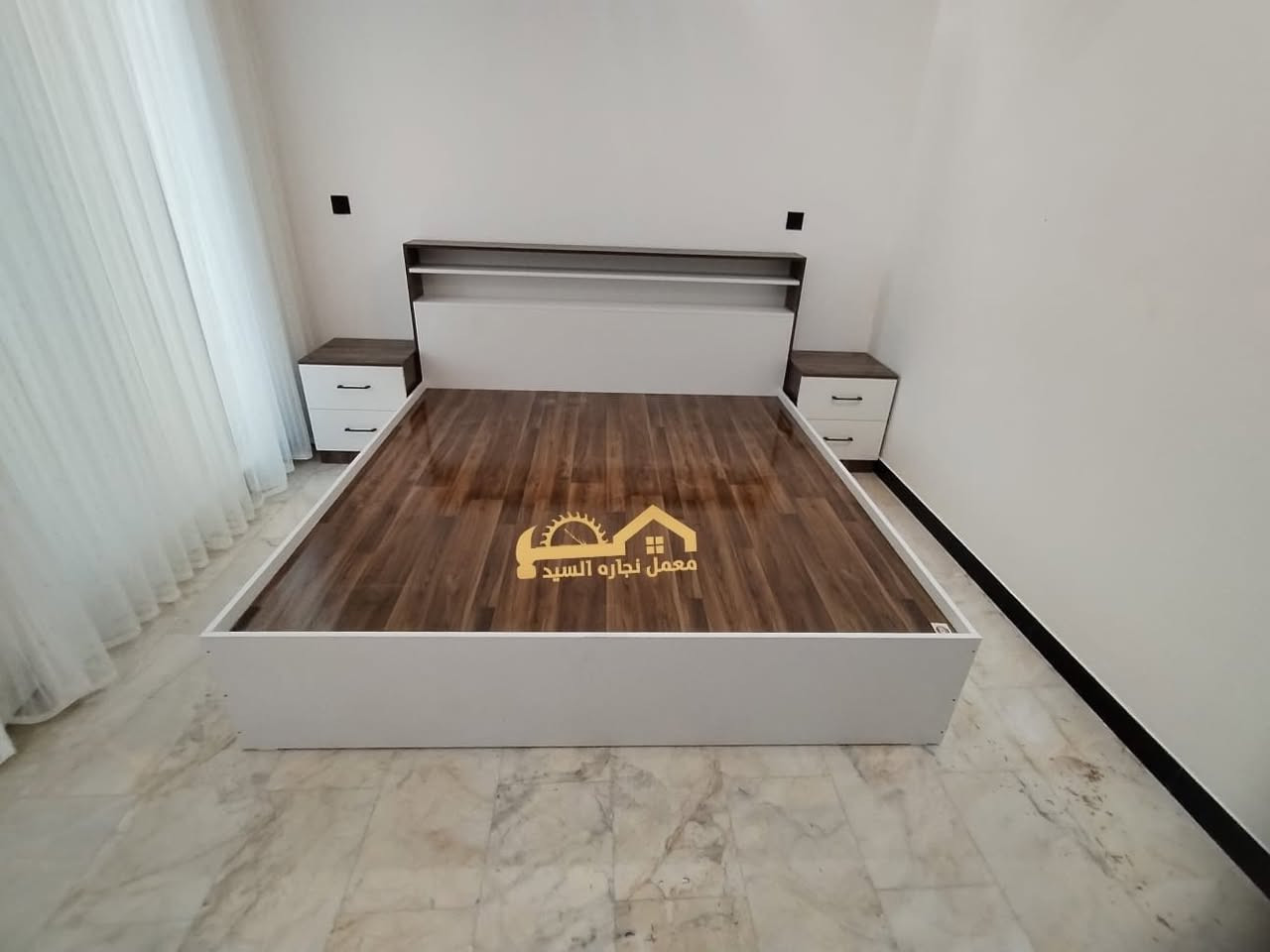 غرفة نوم. طلبية أحد الزبائن.
" شايفين كل الخير "
معمل نجارة السيد
عمل عراقي تكمه وحسب الطلب
📍 بغداد حي العامل شارع السكلات مقابل محطة السيد لغسل السيارات
ت: *********** و ***********
🔨 ابو علي
