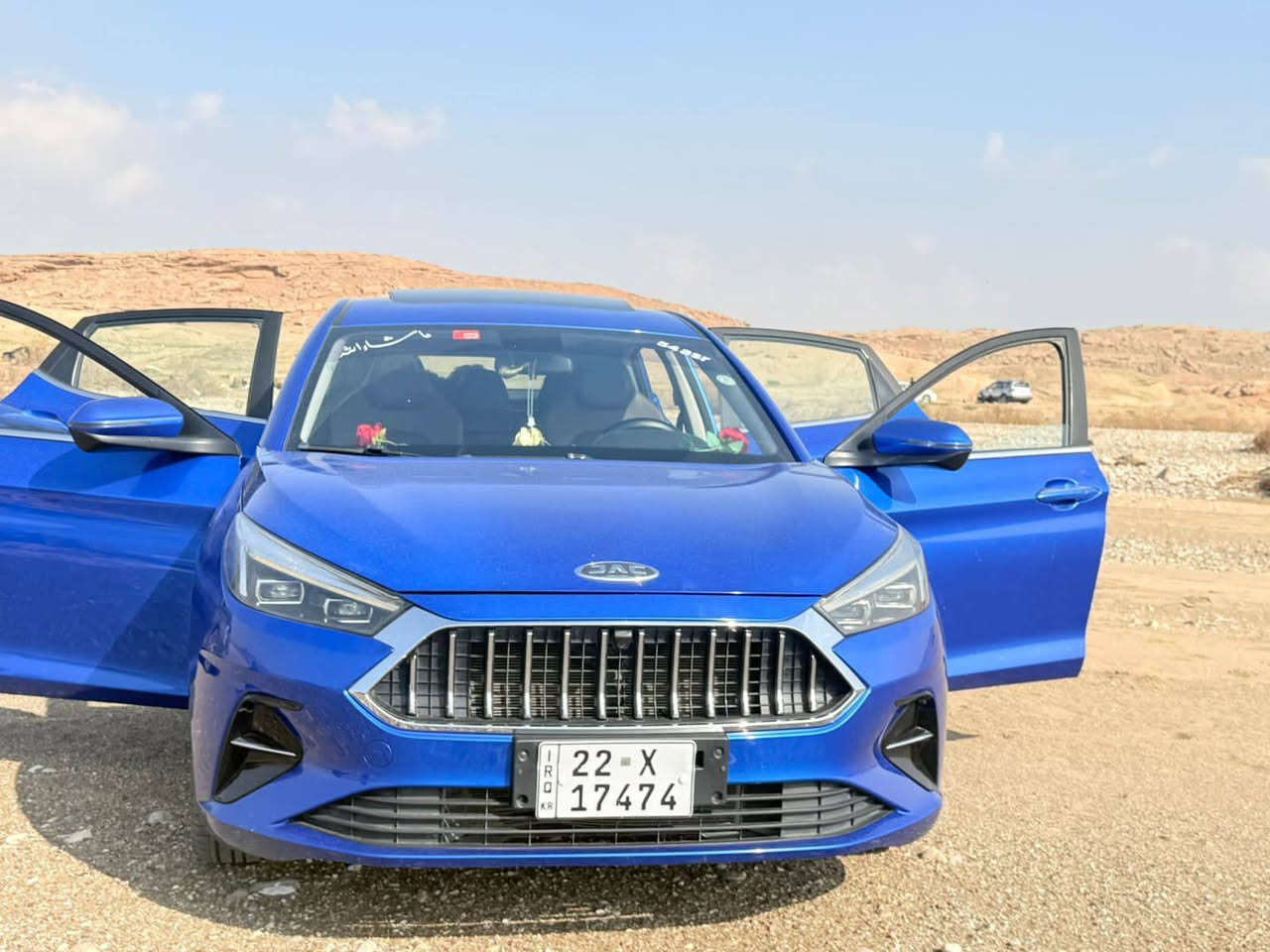 سياره جاك جي ٧ موديل 2023 فول مكفول كلين اي ضرر ماكو فقط شبر واحد تعديل بارد بلصندوك شبر مكينه فول تبريد فول تتفئه فول كشن جلد بلد منل اخير والله سياره فول اي عيب ما بيه شاشه ايباد حساس كلشي بي 
سعر دفتر أو ١٥ ورقه أو بي مجال هم أو مراوس هم موجود اني انطيك فرق أو انته طنطيني حسب القناعه أو شرط التحويل عنوان كركوك راسلني او خابرني 
***********
