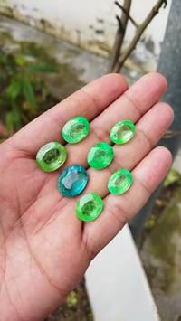 ياقوت تايلندي • طقم كامل • توصيل متوفر