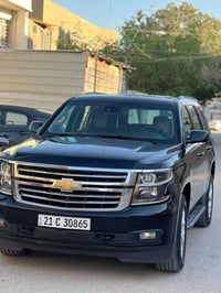 شوفرليت تاهو 2020 lt1 خليجي  وكالة المنصور لون اسود ماشيه 122 الف كم م...