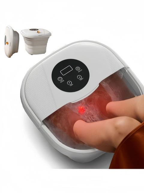 هذا الجهاز هو عبارة عن جهاز تدليك القدمين بالماء (مغطس قدمين) من علامة KKTV التجارية. بناءً على الملصقات والبيانات الظاهرة في الصورة، إليك أبرز مميزاته وخصائصه:
المميزات الرئيسية:
• تدليك مائي دافئ: يعمل الجهاز على تسخين الماء وتدويره لتوفير تجربة استرخاء عميقة للقدمين، مما يساعد في تقليل التعب والإجهاد بعد يوم طويل.
• لوحة تحكم بسيطة: يحتوي على مفتاح دائري (بكرة) في المنتصف للتحكم السهل في التشغيل والإيقاف واختيار مستويات التدليك.
• تقنية الأشعة الحمراء: تشير الكتابة بجانب المفتاح (启动/红光) إلى وجود أشعة حمراء، وهي ميزة تُستخدم عادةً لتحسين الدورة الدموية في القدمين وتخفيف الألم.
• تصميم مدمج وعملي: مزود بفتحة علوية (الغطاء الدائري) التي تسهل عملية تعبئة الماء أو إضافة الأملاح العطرية.
تنبيهات هامة (مترجمة من الجهاز):
تظهر على الجهة اليمنى تحذيرات ضرورية للحفاظ على سلامتك وسلامة الجهاز:
1. ممنوع الاستخدام بدون ماء: يجب التأكد من تعبئة الجهاز بالماء قبل تشغيل خاصية التسخين لتجنب تلف المحرك أو الدوائر الكهربائية.
2. ممنوع الوقوف داخل الجهاز: الجهاز مصمم للاستخدام أثناء الجلوس فقط؛ الوقوف بداخله قد يؤدي إلى كسره أو التسبب في إصابة.


**إذا كنت صاحب هذا الإعلان وتريد حذفه لأي سبب، رجاءا أرسل رسالة إلى الدعم الفني**