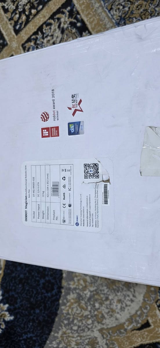 جهاز روبورت بهذا الشكل منو مهتم


**إذا كنت صاحب هذا الإعلان وتريد حذفه لأي سبب، رجاءا أرسل رسالة إلى الدعم الفني**