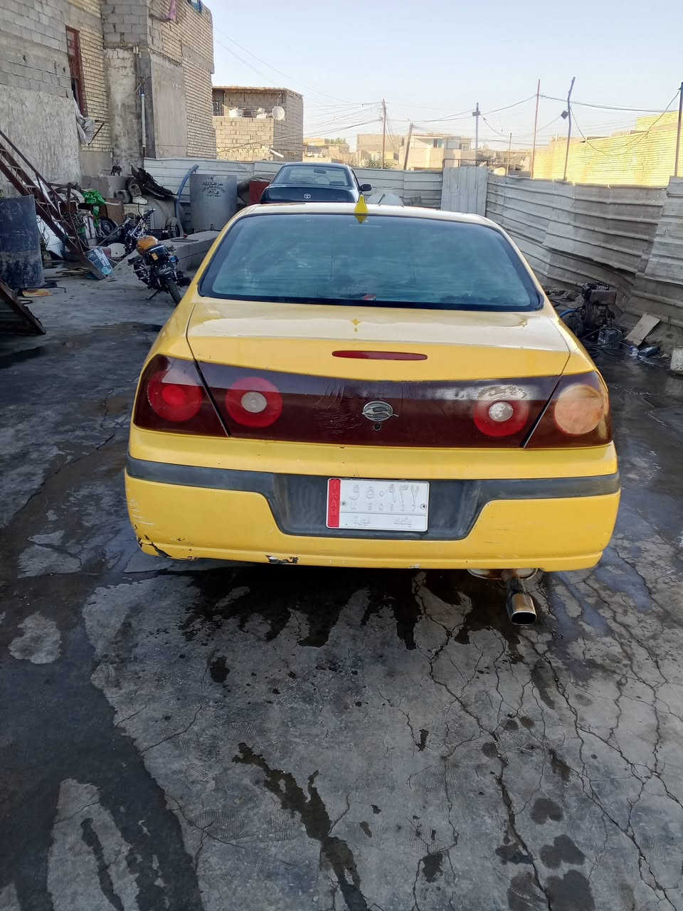 السلام عليكم 
انباله موديل 2002
كير محرك جدد 
كامري ابو الجف 
السياره جاهزه كبل الشارع 
السياره نضيفه 
السعر 35
مكان السياره بغداد الشعب
***********

