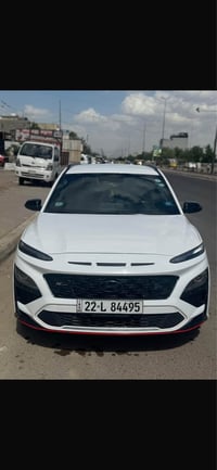 كونا N Line موديل 2022 حادث مثل ما موجود بالصور مكان السيارة بغداد  07...