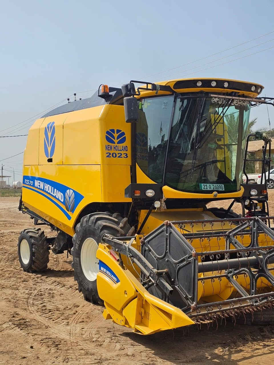 السلام عليكم أحبتي
لبيع حاصوده خمسه بلم تك ادرام موديل 23 مشتغله 1700 ساعه 
مكفولة كفاله عامه الاتصال على الرقم ***********
