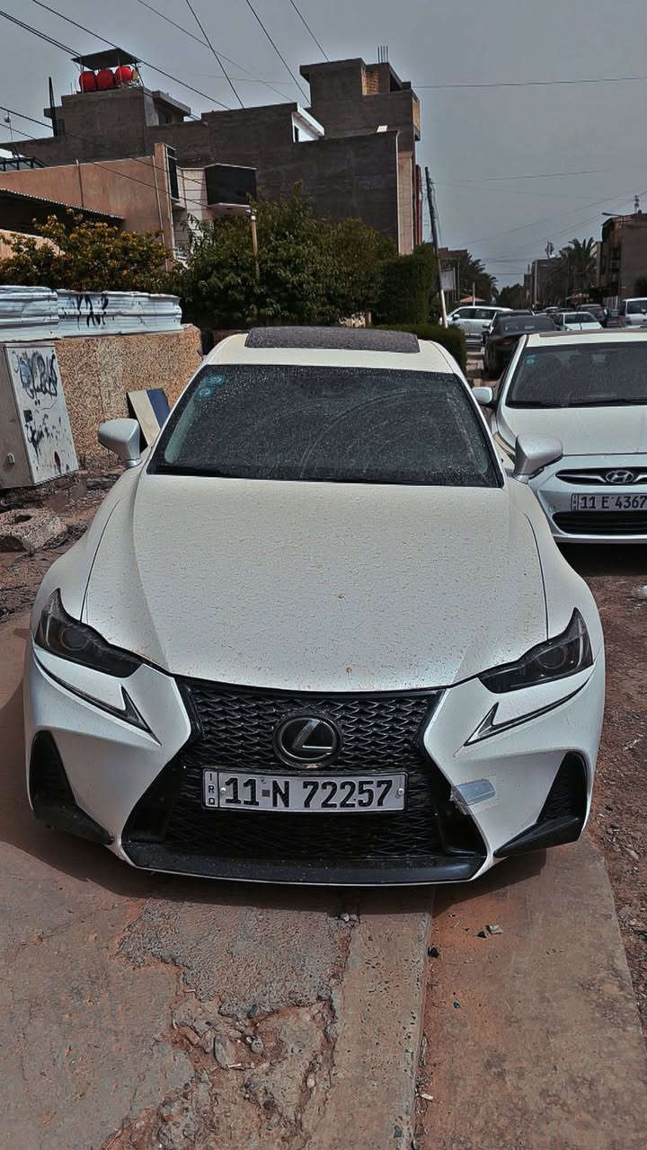 السلام عليكم
is300 2.0t 2018
لكزس دفع خلفي
صفر مسج مابيه اي كلوب مشتغل
شرط تسحك بانزين عادي 
رقم بغداد وارد امريكي حادث بنيد معدل بارد وبالعراق صبغ جزء من باب السايق سياره جاهزه مابيها اي نقص
هزه جديده رقم جديد
داخل جلد مشمشي
رادارات امامي رادر جانبي نقطه عمياء 
ماوس تحكم شاشه
شفتات ستيرين 
لد امامي وخلفي 
فجوج ٤ بستم
سستم سماعات JBL
لايتات زنون 
كير مكينه ممفتوحات عل بلاد
صدر نضيف
تخم تاير نضيف
مكاني بغداد اليرموك
***********
159 وبيها مجال
