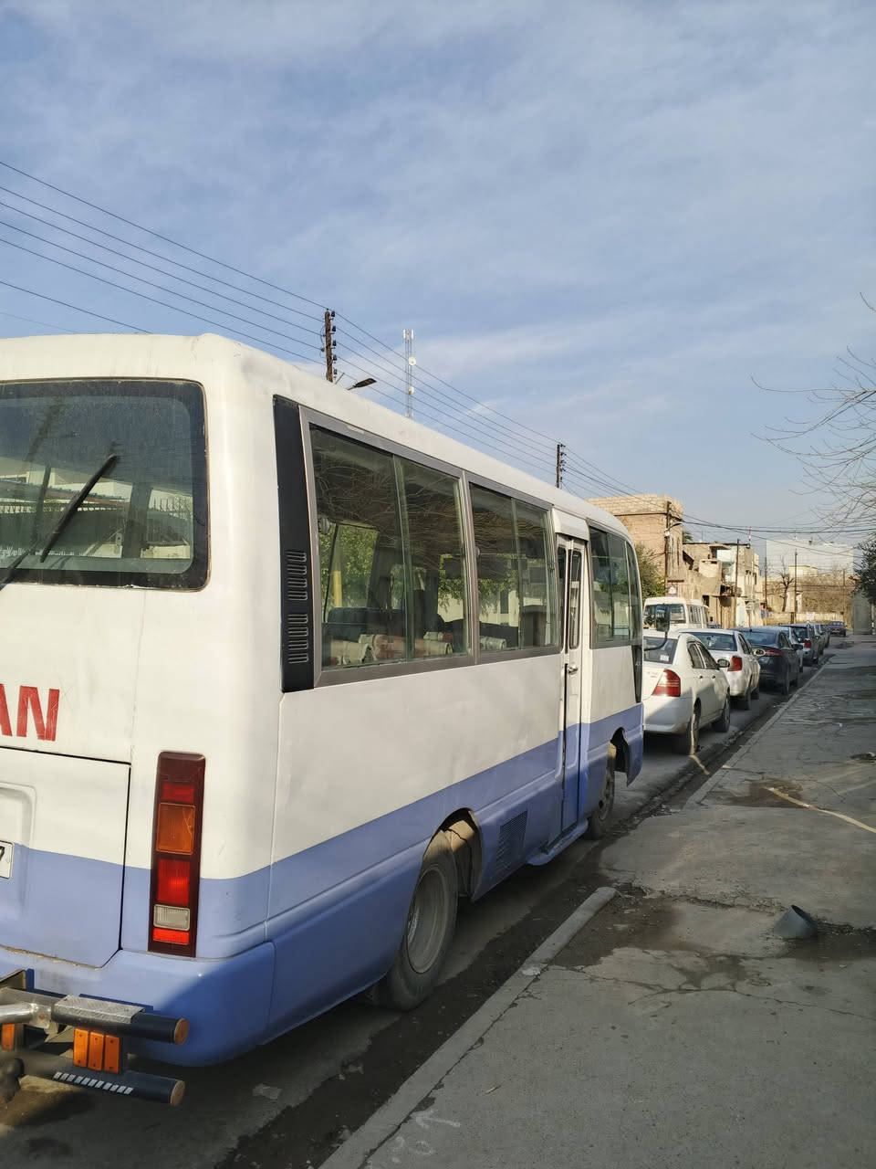 كوستر 2002 رقم جديد هيا وغرامه صفر هزه جديد منظومه غاز وبانزين مصبوغه حزام جماليه شباب اني مكلف بالنشر خابر على رقم.. ***********
