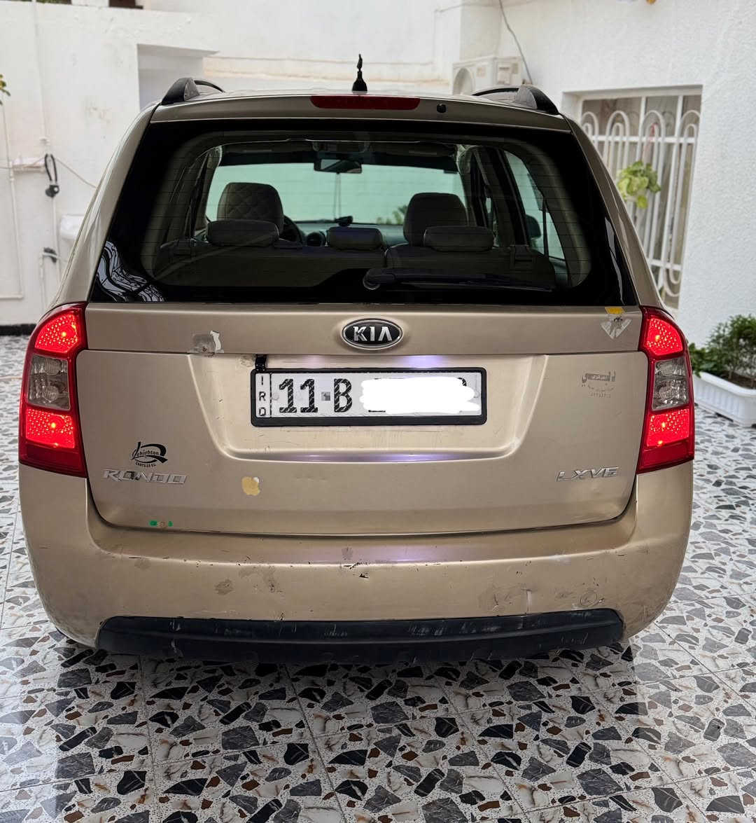 سلام عليكم
للبيع كيا رندو موديل 2008 محرك 2700 
6 سلندر رقم بغداد دولي بأسمي تحويل مباشر سنوية وهزة جديدات سيارة جاهزة من كلشي ونظيفة ماشية 136 الف مصبوغة حزام وجزء بسيط من القمارة بدون ضرر وبدون دواخل تبريد ثلج قطعتين تبريد تدفئة شغالة سعرها 88 وبيها مجال بسيط جداً مكانها الرمادي للاستفسار اكثر الاتصال بالرقم ***********
اعتذر عن البيع بالتقسيط
