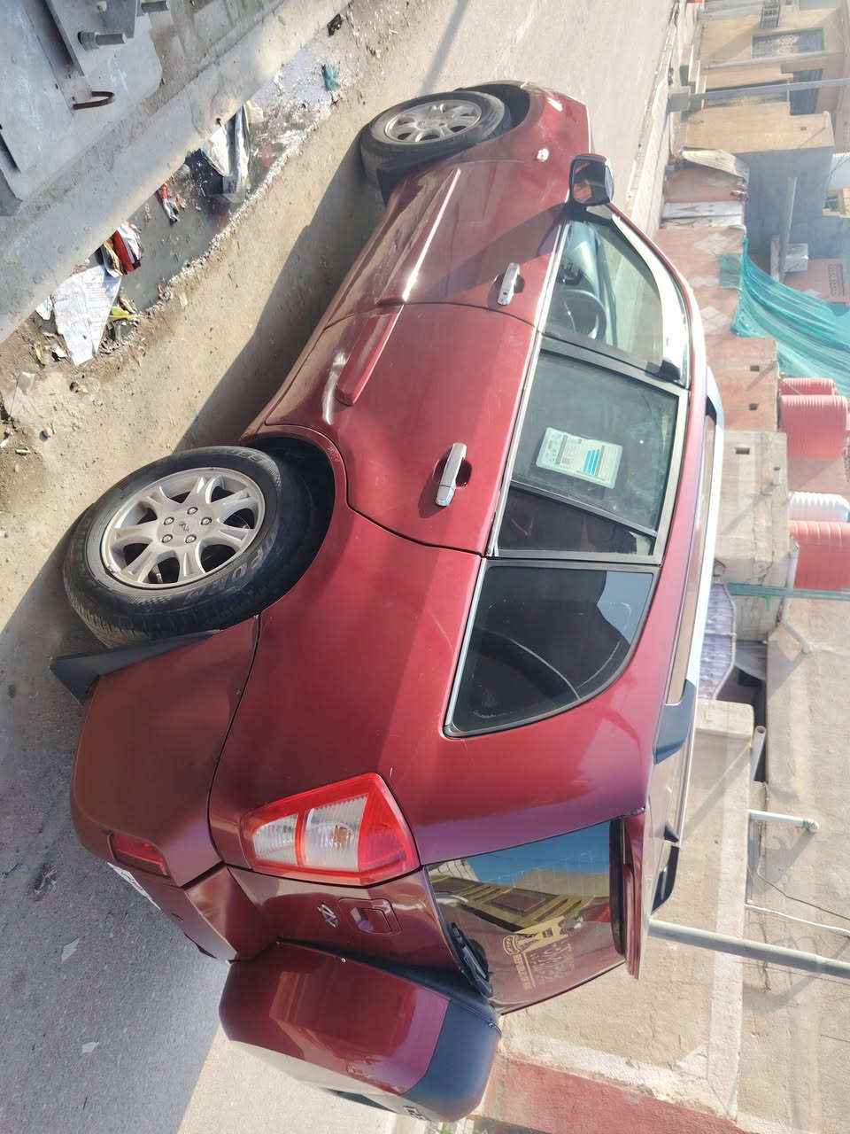 تيكو مديل 13مكفوله ضربه وتبديل مصبوغه عام أثر لكاط خياس جاهزه حداده تبريد كير مكينه شاشه كامره ما بيه اي نقص بصره تحويل سنويه لغايه 28 مشروع وطني لسعر 48 العنوان الحيانيه شارع السيد مستطيل ***********
