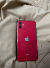 ايفون 11 • احمر • بطاريه77